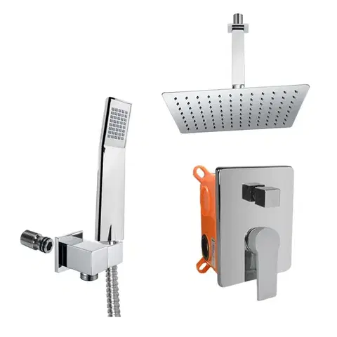 Kúpeľňové batérie MEREO Mereo Sprchový set s dvojcestnou podomietkovú batérií CB650SD2