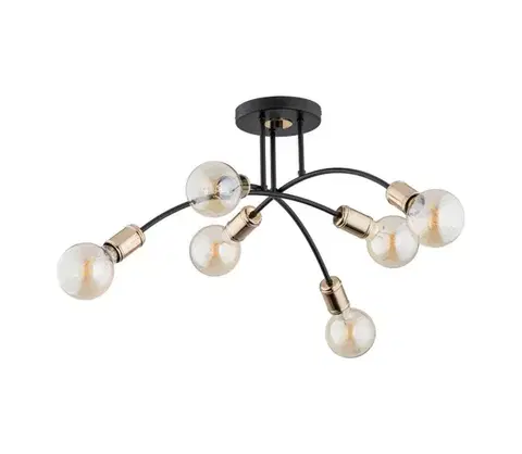 Svietidlá  Prisadený luster LANTI 6xE27/60W/230V 60817