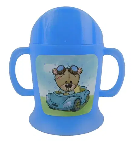 Detské hrnčeky TVAR - Hrnček kojenecký 150ml Medvedík auto
