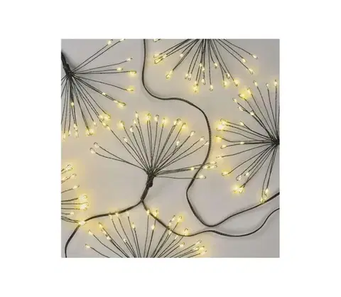 Vianočné dekorácie  LED reťaz 300 × LED, 5,2+3 m, teplá biela D3AW10