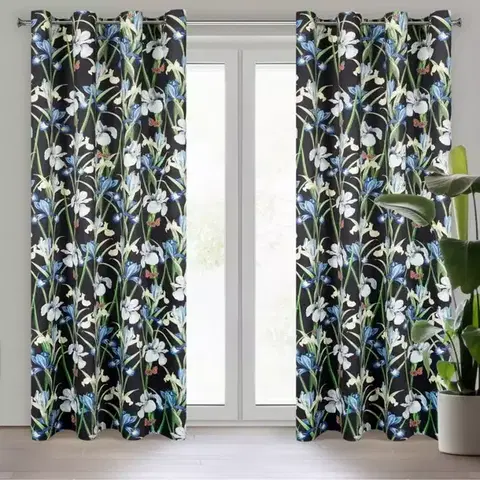 Závesy do spálne Záves MAJA 140X250 na priechodkách 384332