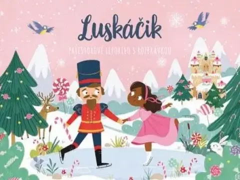 Leporelá, krabičky, puzzle knihy Luskáčik - Priestorové leporelo s rozprávkou