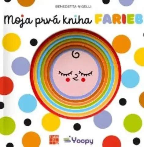 Leporelá, krabičky, puzzle knihy Moja prvá kniha farieb