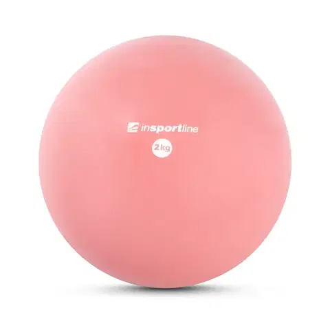Balančné podložky Joga lopta inSPORTline Yoga Ball 2 kg ružová