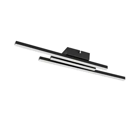 Svietidlá Rabalux 71528 - LED Stropné svietidlo LIRIEN LED/18W/230V 3000K čierna 71528