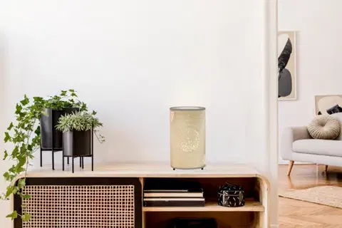 Stolové lampy Stolová lampa Perla E14 béžová