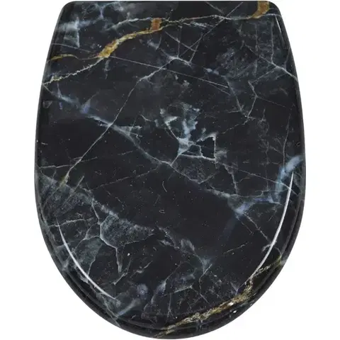 WC dosky WC doska duropalst black mramor