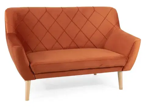Pohovky a gauče Pohovka KIER 2 VELVET buk Signal