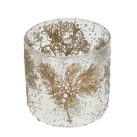 Svietniky Svietnik Twig II ⌀15cm gold