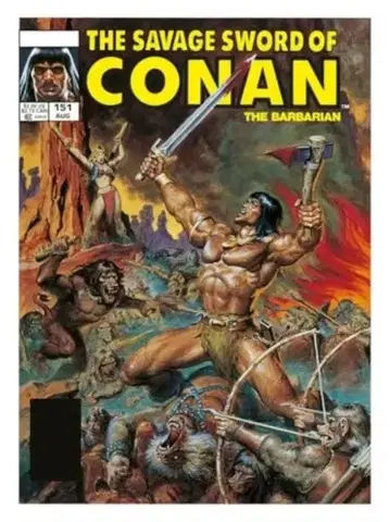 Beletria - ostatné The Savage Sword Of Conan: The Original Comics Omnibus Vol.11 - Don Kraar,Gary Kwapisz,Doug Moench