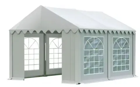 Záhradné párty stany Záhradný párty stan 3x4m biela KLASIK