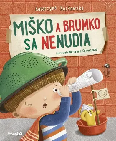 Leporelá, krabičky, puzzle knihy Miško a Brumko sa nenudia - Katarzyna Kozlowska,Marianna Schoett,Katarína Gruszczyk