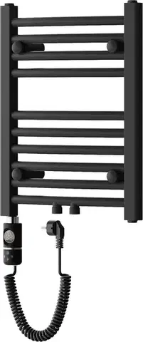 Radiátory do kúpeľne MEXEN/S - Ares radiátor + vykurovacia tyč 500 x 400 mm, 300 W, čierna W102-0500-400-2300-70