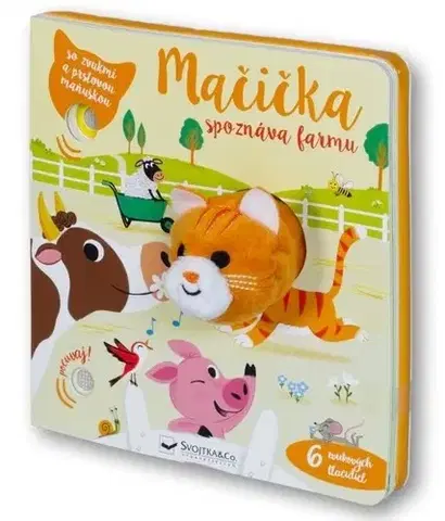Zvukové knihy Mačička spoznáva farmu