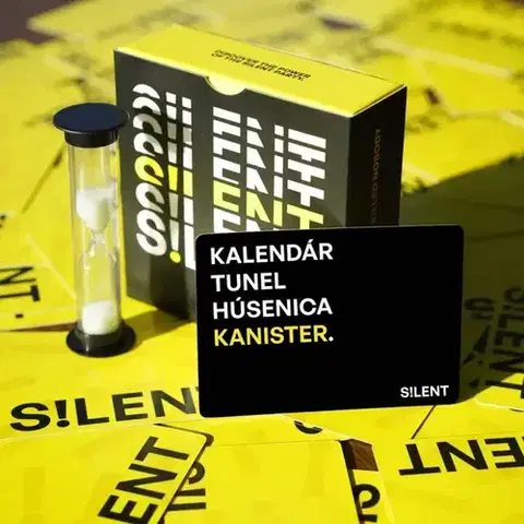 Párty hry DELAB Kartová hra S!LENT