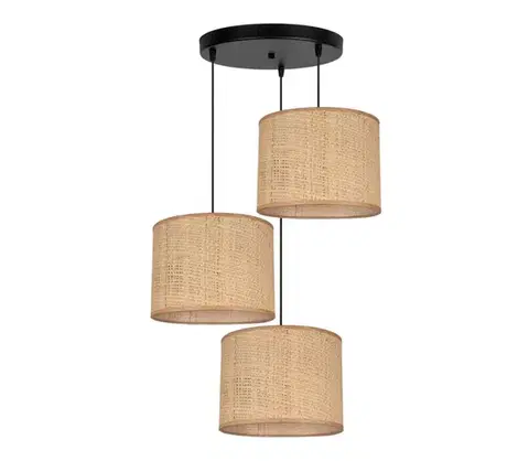 Svietidlá HEXE Luster na lanku IRMA 3xE27/60W/230V pr. 45 cm 0464