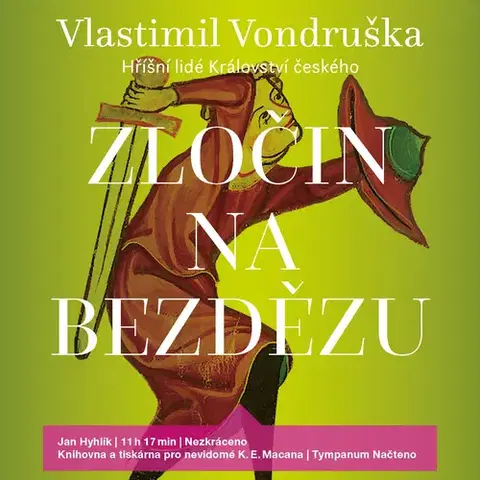 Detektívky, trilery, horory Tympanum Zločin na Bezdězu