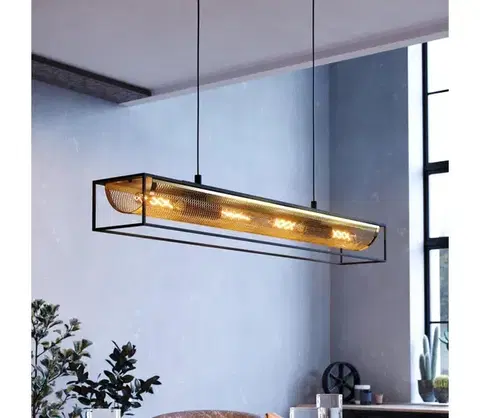 Svietidlá Eglo 43788 - Luster na lanku NOHALES 4xE27/40W/230V 43788