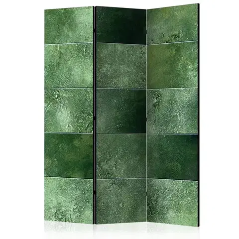 Paravány Paraván Green Puzzle Dekorhome