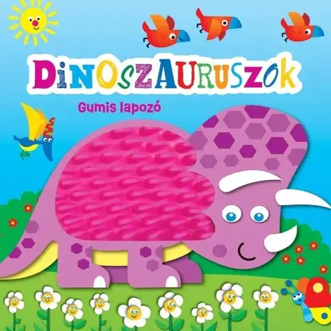 Leporelá, krabičky, puzzle knihy Gumis lapozó - Dinoszauruszok - György Rusznák