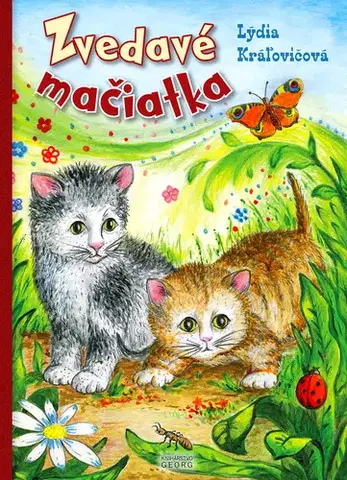 Leporelá, krabičky, puzzle knihy Zvedavé mačiatka - Lýdia Kráľovičová