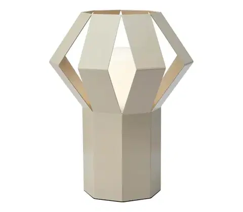 Lampy Markslöjd 109147 - Stolová lampa OCTA 1xE27/60W/230V krémová 109147