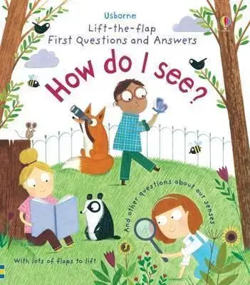 Leporelá, krabičky, puzzle knihy Lift-the-Flap First Questions & Answers How Do I See? - Katie Daynes,Christine Pym