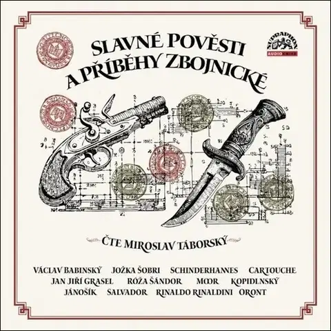 Beletria - ostatné Supraphon Slavné pověsti a příběhy zbojnické - audiokniha CD