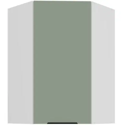 Kuchynské skrinky visiace Kuchynská skrinka Aria-SA/WH anti fingerprint 60X60 GN-90 1F (45°)