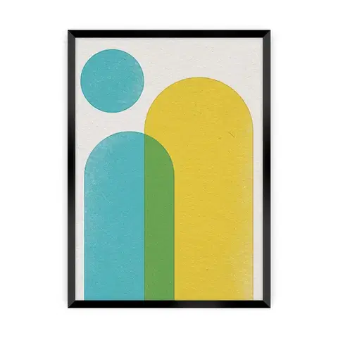 Obrazy Plagát Abstract Shapes II