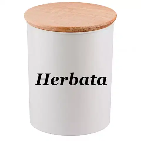 Dekorácie a bytové doplnky Dóza 0.5l Biela (Herbata) 21081212