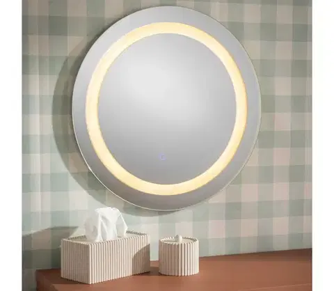 Svietidlá Zuma Line D2338-60-LED stmievateľné kúpeľňové zrkadlo 36W/230V 3000/4000/6000K pr.60 cm IP44 D2338-60