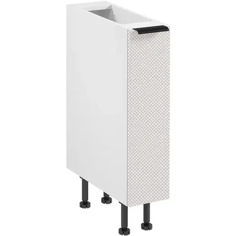 Kuchynské skrinky Korpus Luxeo K04-D20C biely