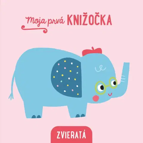 Leporelá, krabičky, puzzle knihy Moja prvá knižočka: Zvieratá