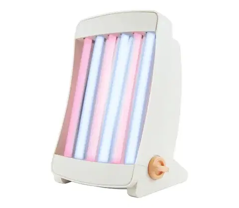 Predlžovacie káble  Domáce solárium na tvár s 6 farebnými UV trubicami Cosmedico 90W/230V GB906C