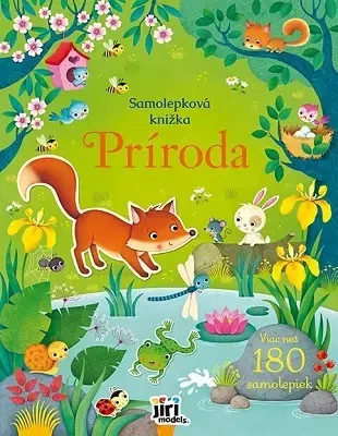 Nalepovačky, vystrihovačky, skladačky Samolepková knižka - Príroda