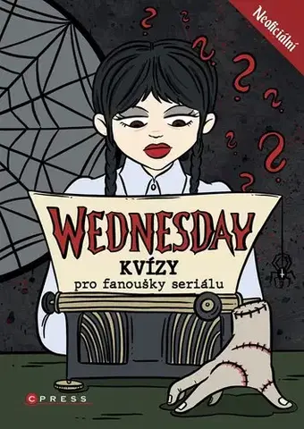 Krížovky, hádanky, hlavolamy Wednesday – Kvízy pro fanoušky seriálu - neuvedený,Pavla Filip Navrátilová