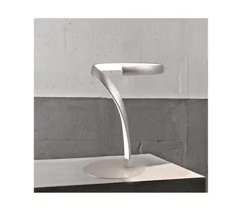 Lampy ONLI - LED Stolná lampa INFINITY LED/12W/230V 4500K 24 cm matný chróm 5050/L