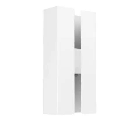 LED osvetlenie Eglo 902019 - LED vonkajšie nástenné svietidlo BRISCOLA 2× LED / 4 W / 230 V IP44 biela 902019