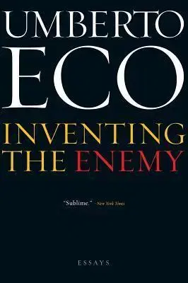 Cudzojazyčná literatúra Inventing the Enemy - Umberto Eco