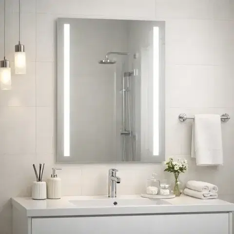 Zrkadlá s osvetlením Zrkadlo LED 1 60X80