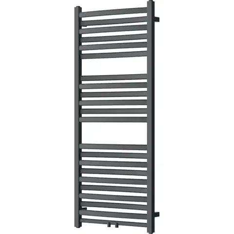 Radiátory do kúpeľne MEXEN - Zing vykurovací rebrík/radiátor 1200 x 500 mm, 513 W, antracit W128-1200-500-00-66