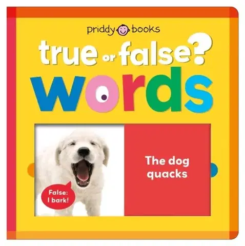 Leporelá, krabičky, puzzle knihy Words - Priddy Books