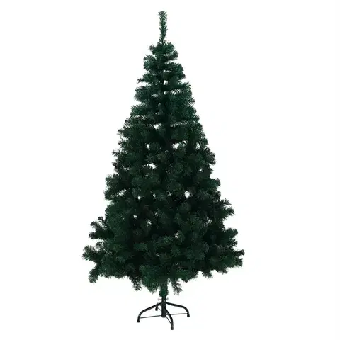 Vianočné stromčeky KONDELA Christmas Typ 10 vianočný stromček 120 cm zelená
