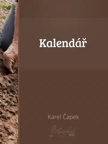 Česká beletria Kalendář - Karel Čapek