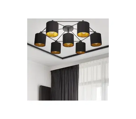 Svietidlá Eglo 97895 - Prisadený luster STAITI 7xE27/40W/230V 97895