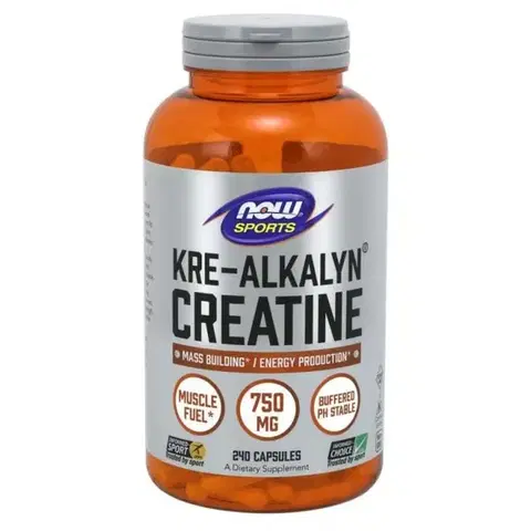 Kreatín iné formy NOW Kre-Alkalyn Creatine