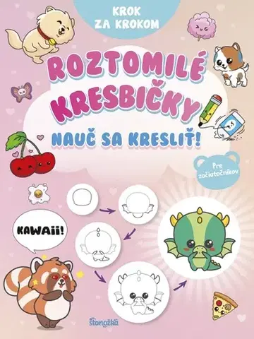 Pre deti a mládež - ostatné Krok za krokom: Roztomilé kresbičky