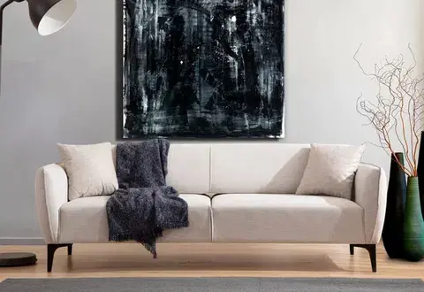 Pohovky a gauče Trojmiestna pohovka Belissimo - Off White