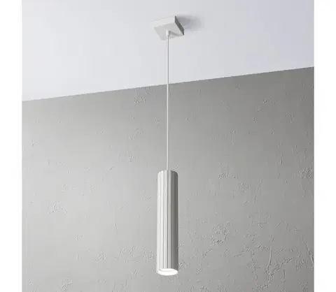 Svietidlá BRILAGI - Závesný luster na lanku CRISPINA 1xGU10/10W/230V biela 8590828132431